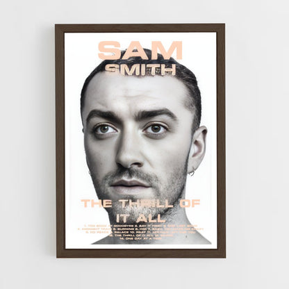 sam-smith-7 cadre Bois foncé