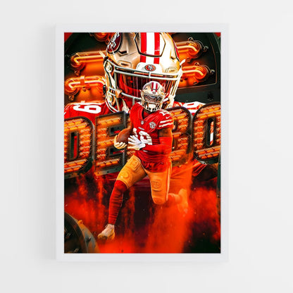 san-francisco-49ers-1 cadre Blanc