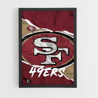 SF 49ers Poster