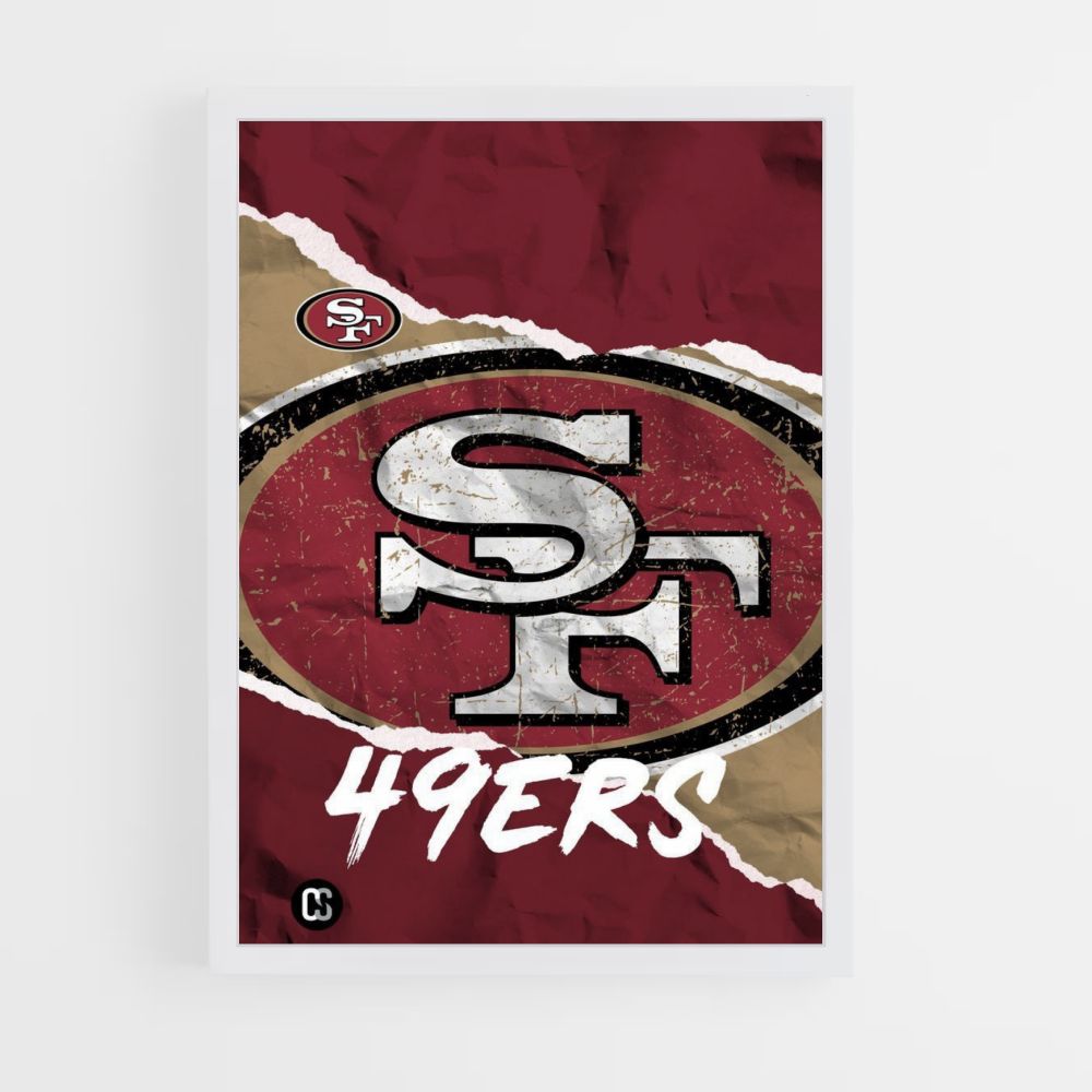 SF 49ers Poster