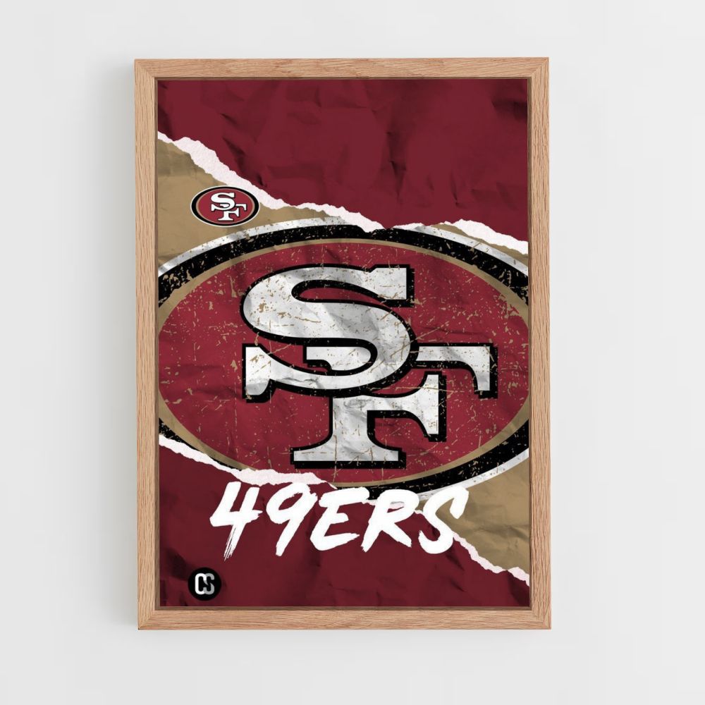 SF 49ers Poster