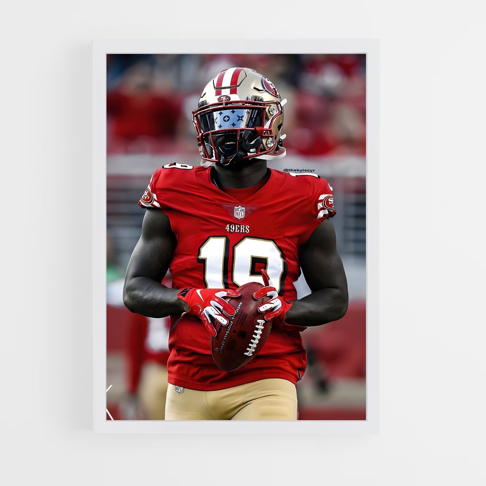 san-francisco-49ers-3 cadre Blanc