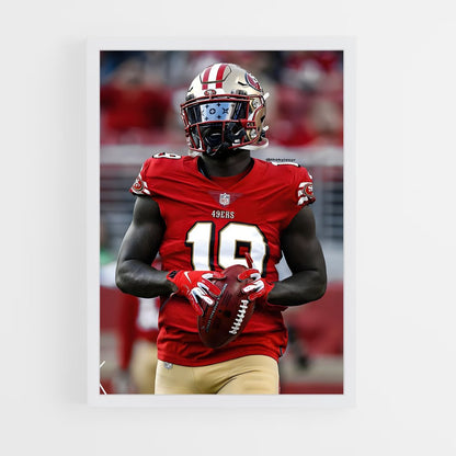 san-francisco-49ers-3 cadre Blanc