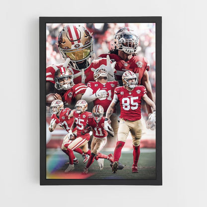 San Francisco 49ers Team Poster