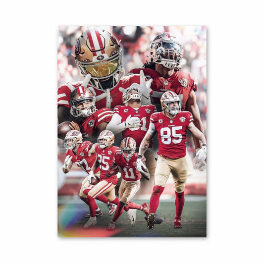 San Francisco 49ers Team Poster