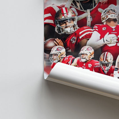 San Francisco 49ers Team Poster