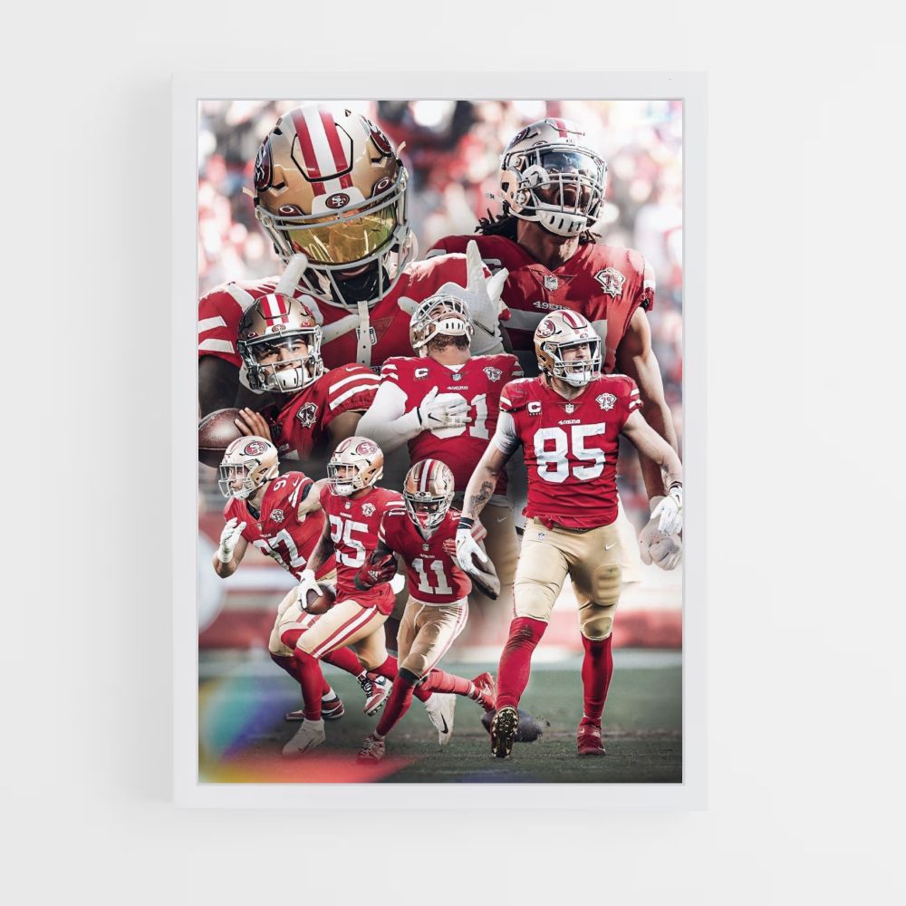 San Francisco 49ers Team Poster