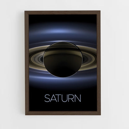 saturn-16 cadre Bois foncé