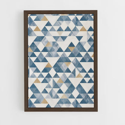 scandinavian-12 cadre Bois foncé