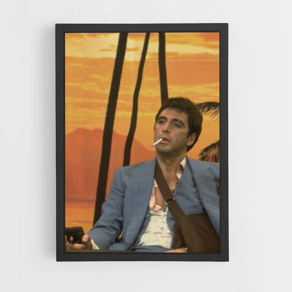 Tropical Scarface Poster