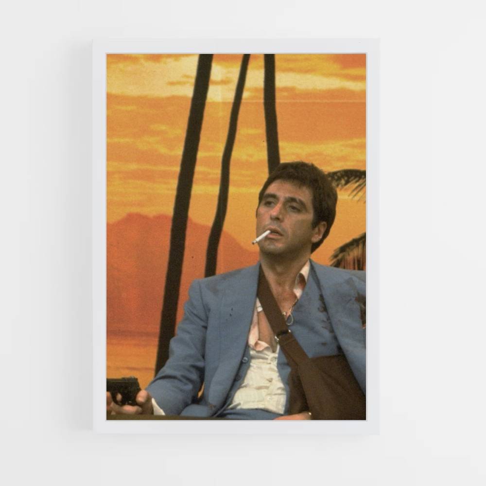 Tropical Scarface Poster