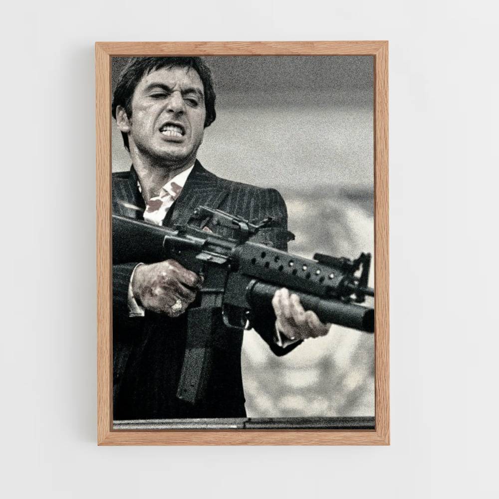 Scarface Shooting Poster