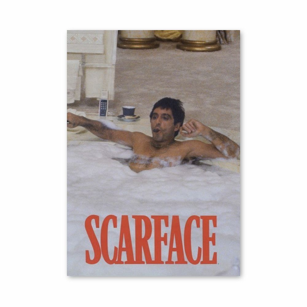 Poster Scarface Bath