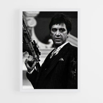 Poster Scarface Black and White