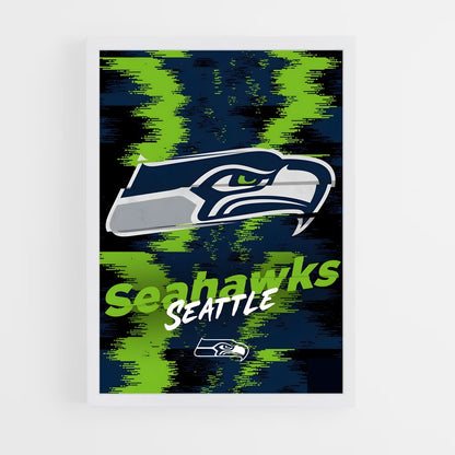 seahawks-13 cadre Blanc