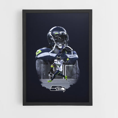 seahawks-14 cadre Noir