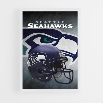 seahawks-2 cadre Blanc