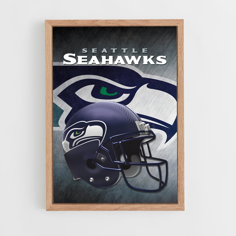 seahawks-2 cadre Bois clair