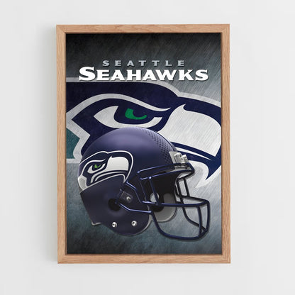 seahawks-2 cadre Bois clair