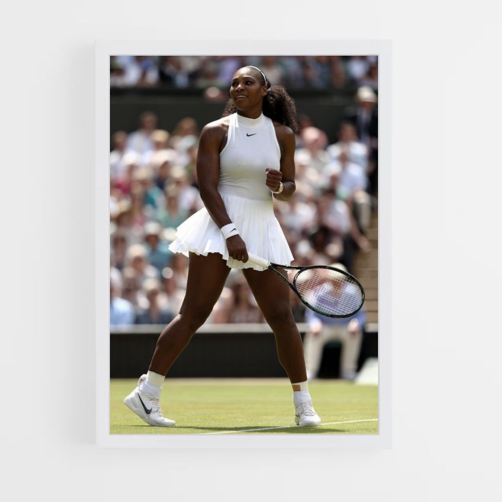 Serena Williams Skirt Poster