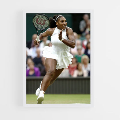 Serena Williams Race Poster