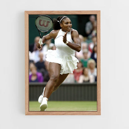 Serena Williams Race Poster