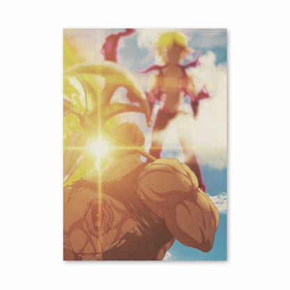 Meliodas vs Escanor Poster