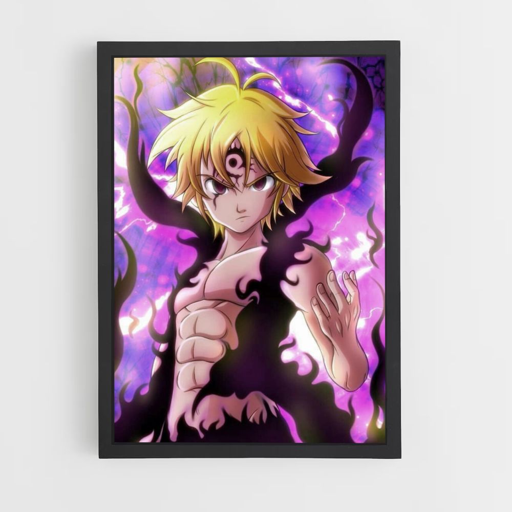 Meliodas Demon Poster