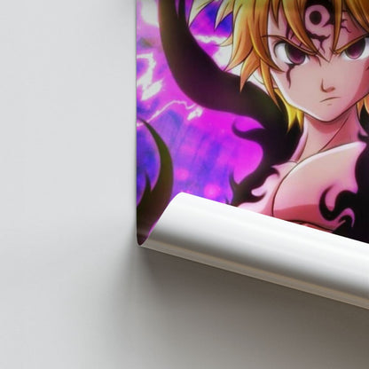 Meliodas Demon Poster