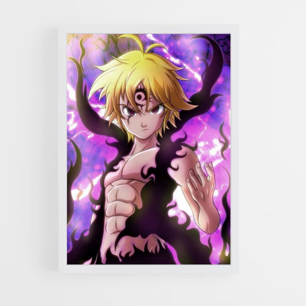 Meliodas Demon Poster