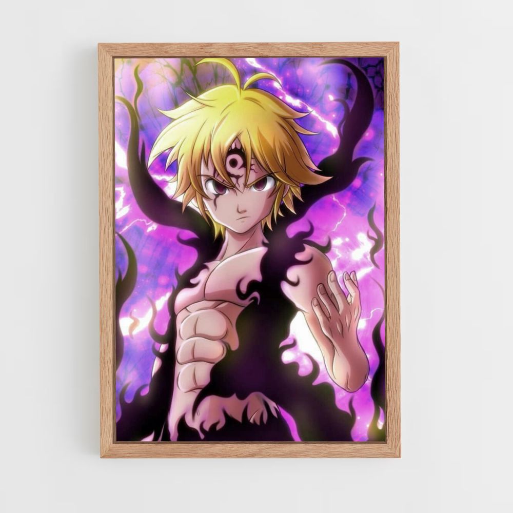 Meliodas Demon Poster