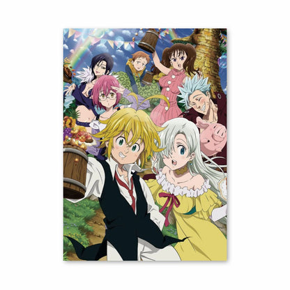 Seven Deadly Sins Group Poster