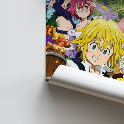 Seven Deadly Sins Group Poster