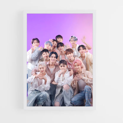 seventeen-11 cadre Blanc