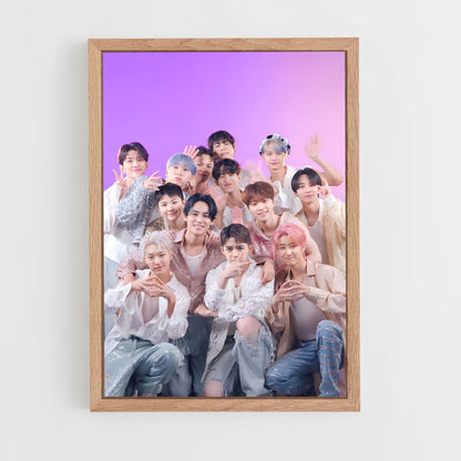 seventeen-11 cadre Bois clair