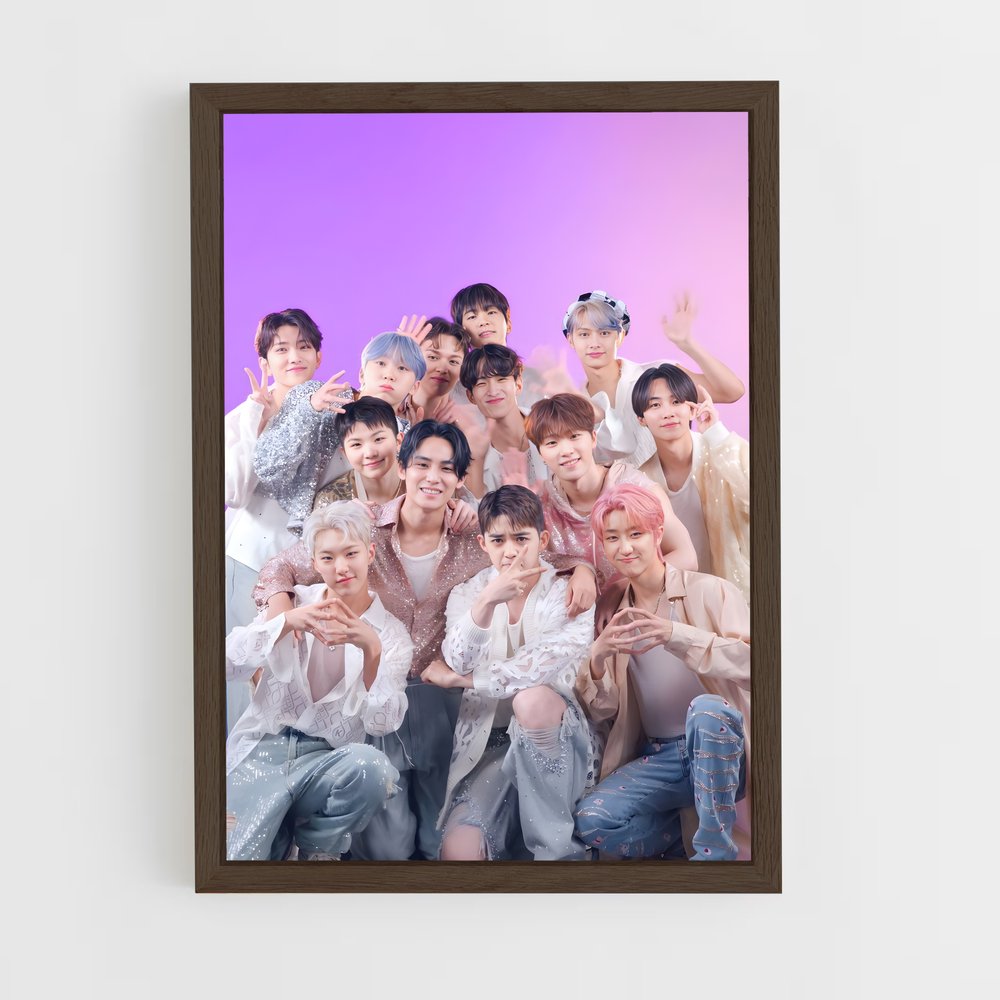 seventeen-11 cadre Bois foncé