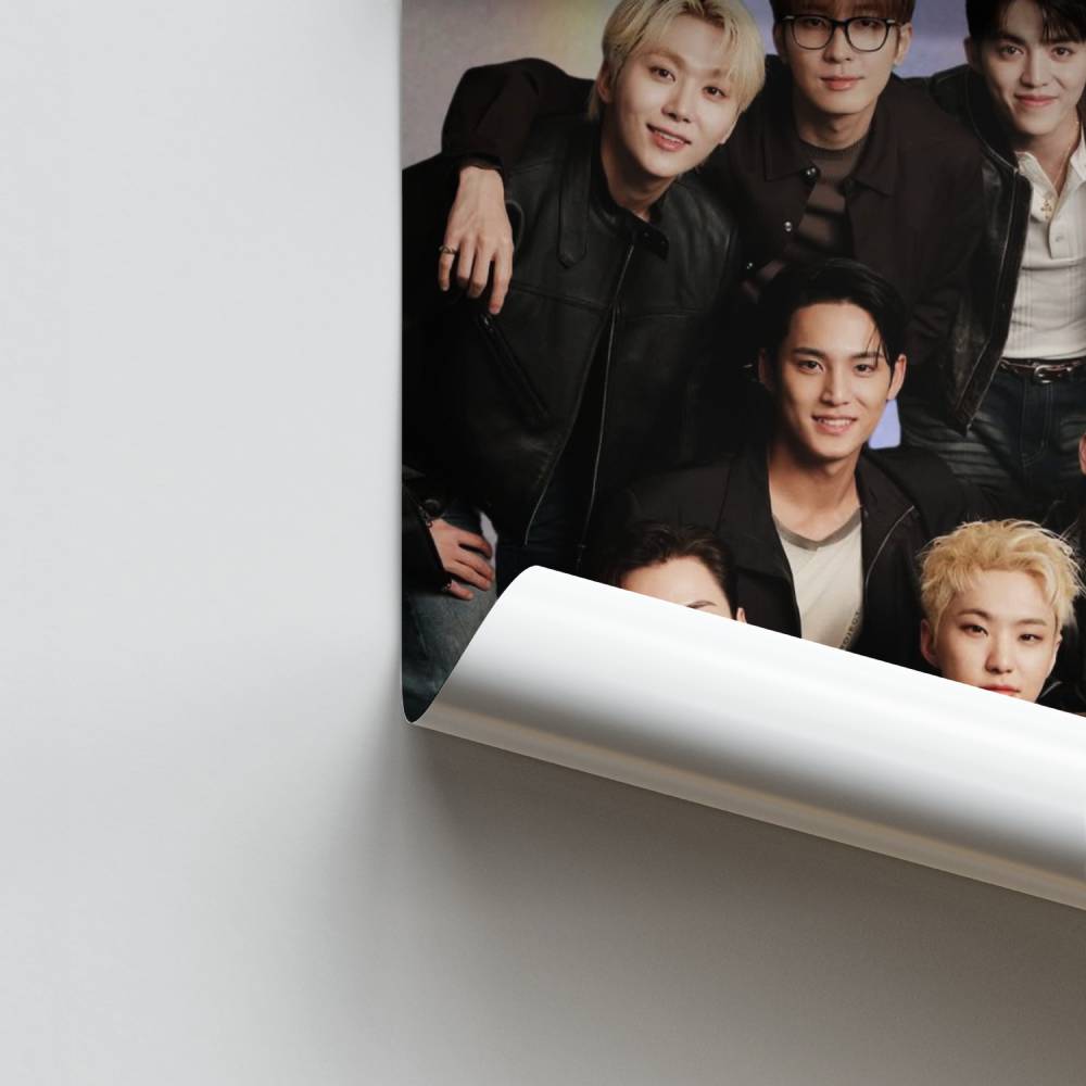 Poster Rainbow Seventeen | Aesthetic Posters