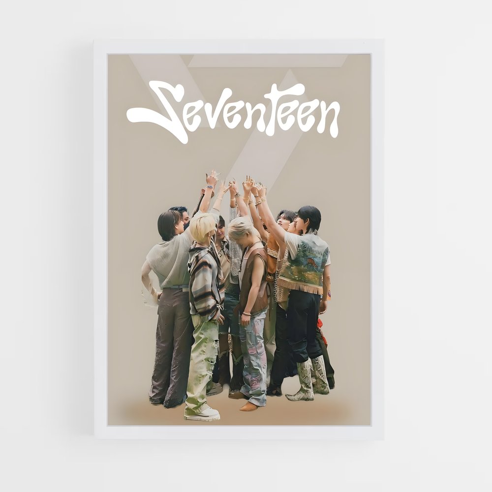 seventeen-7 cadre Blanc
