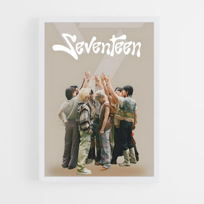 seventeen-7 cadre Blanc