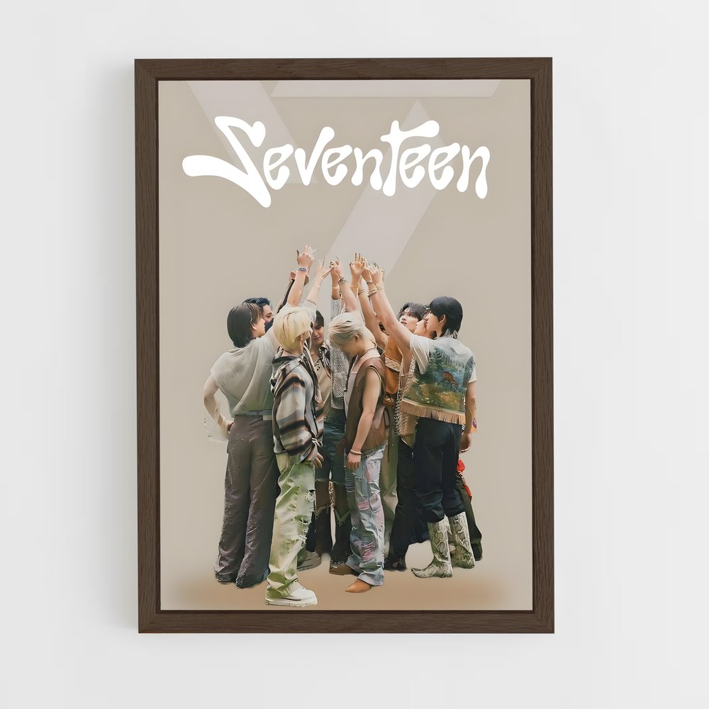 seventeen-7 cadre Bois foncé