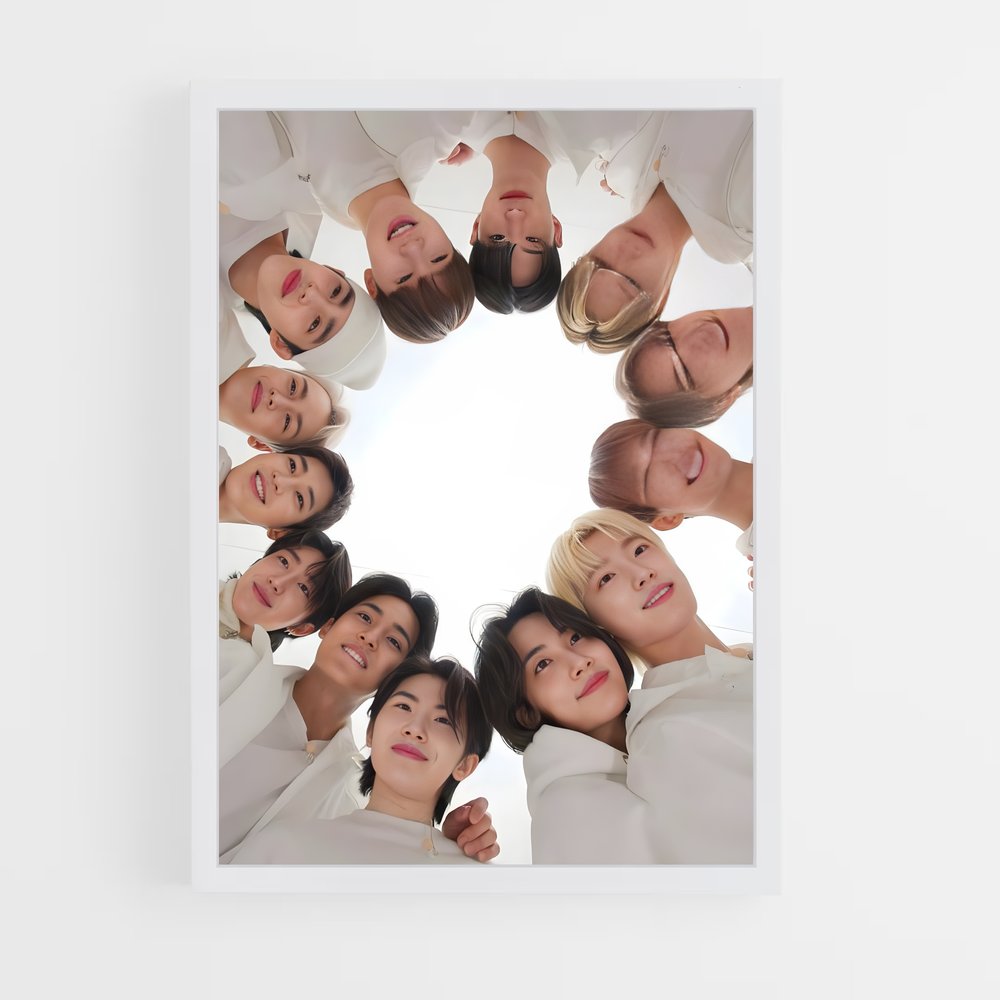 seventeen-9 cadre Blanc