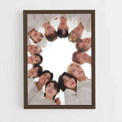 seventeen-9 cadre Bois foncé