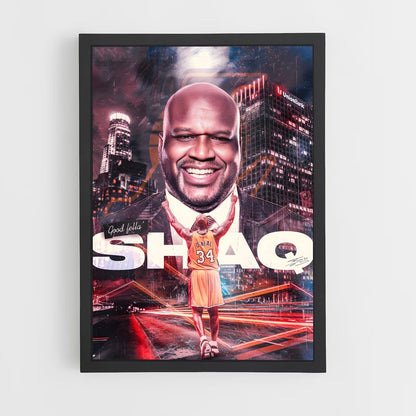 shaquille-oneal-8 cadre Noir