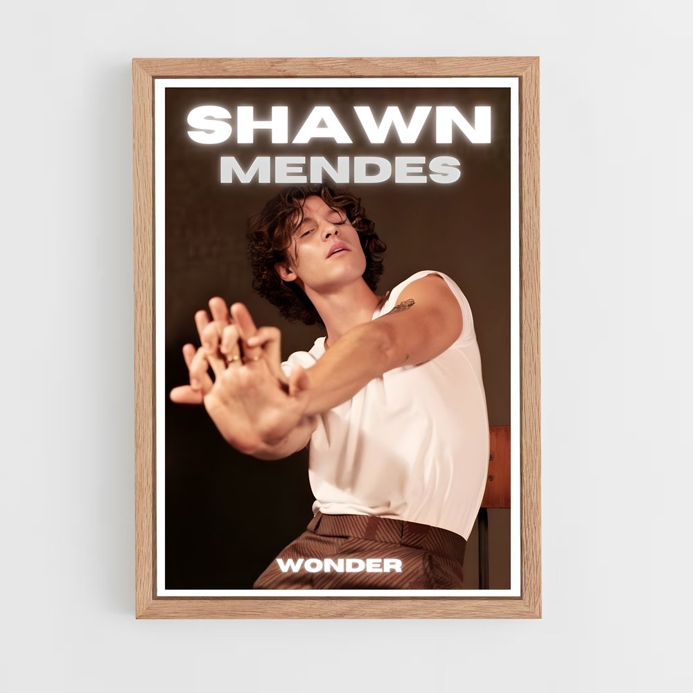 shawn-mendes-13 cadre Bois clair
