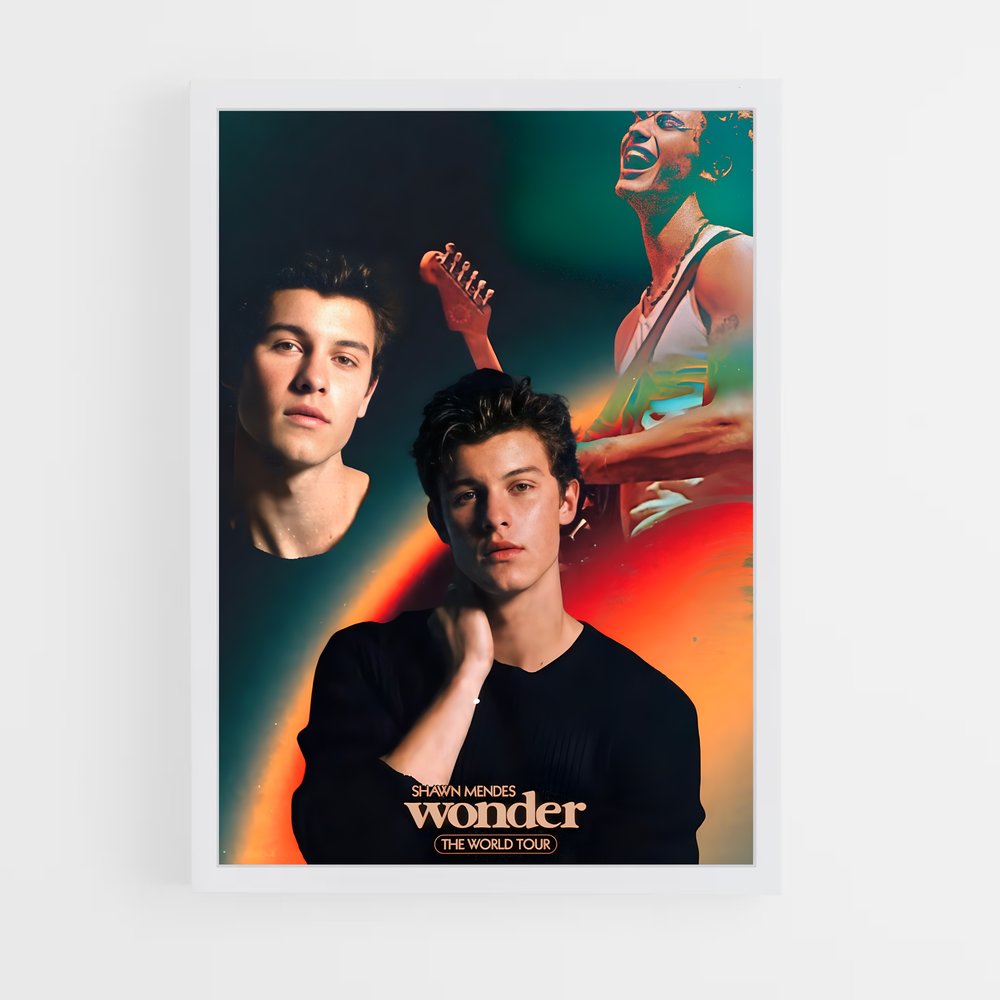 shawn-mendes-4 cadre Blanc