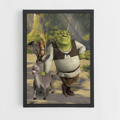 Poster Shrek Donkey