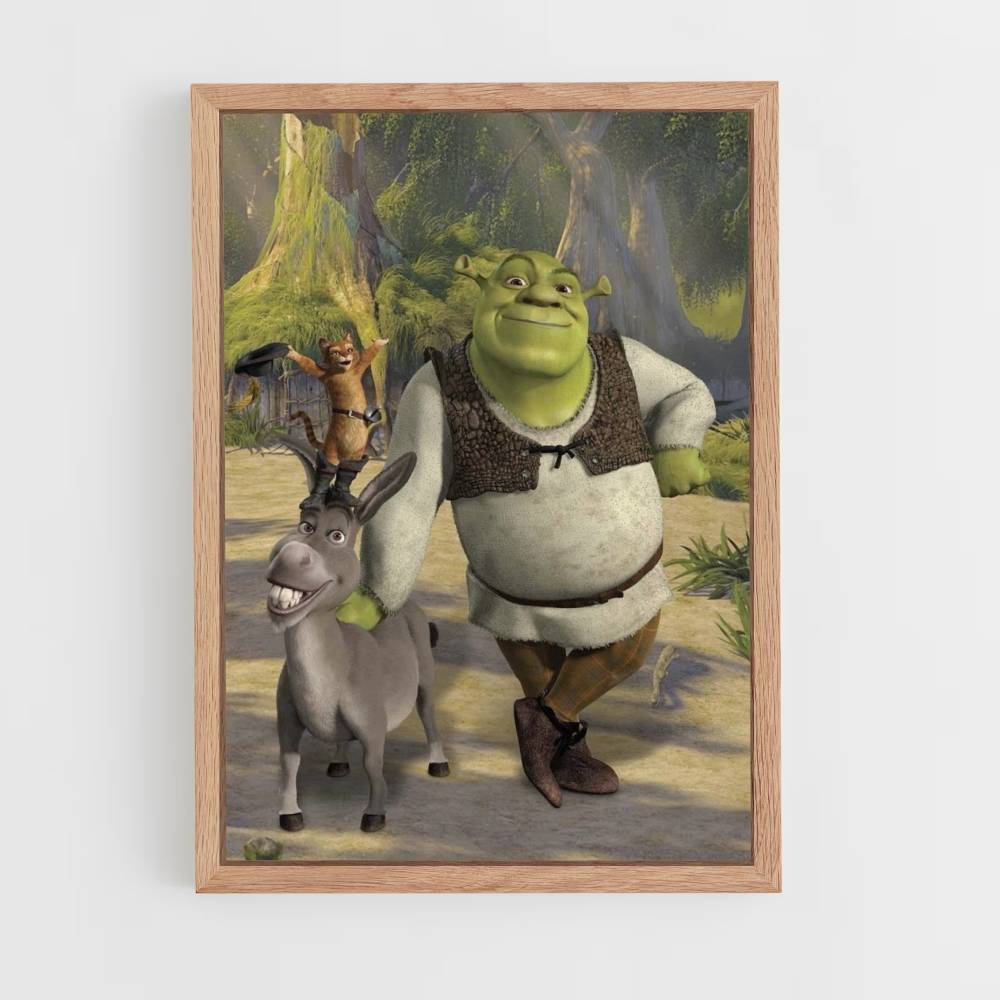 Poster Shrek Donkey