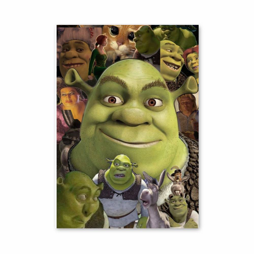 Poster Shrek Collage