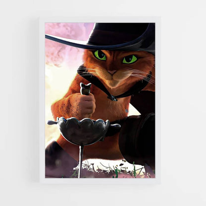 Puss in Boots Sword Poster