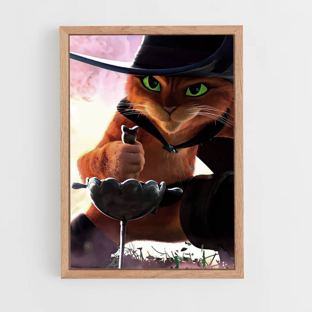 Puss in Boots Sword Poster